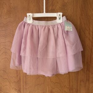 Cat & Jack Light Purple Tulle Mini Skirt